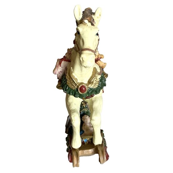 Vintage Cedar Creek ChriyRocking Horse Figurine + Box Holiday Decor - Picture 5 of 14